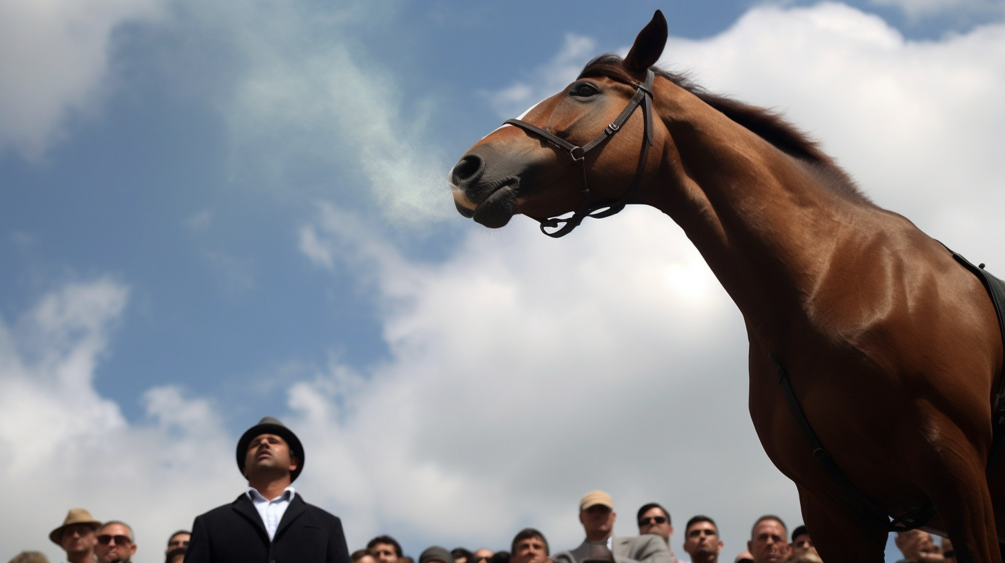 Chevaux dans les discours inspirants