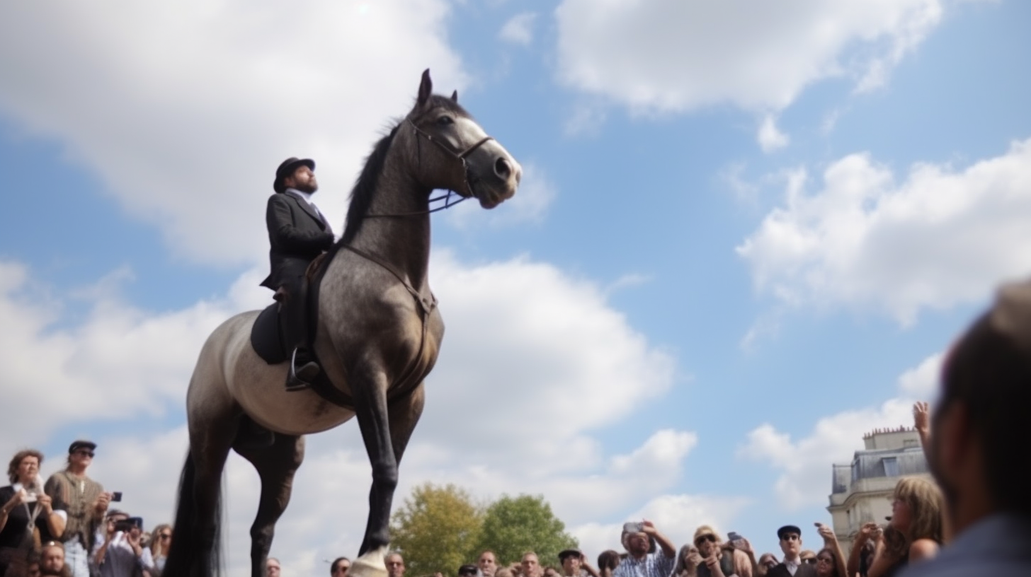 Chevaux dans les discours inspirantsl