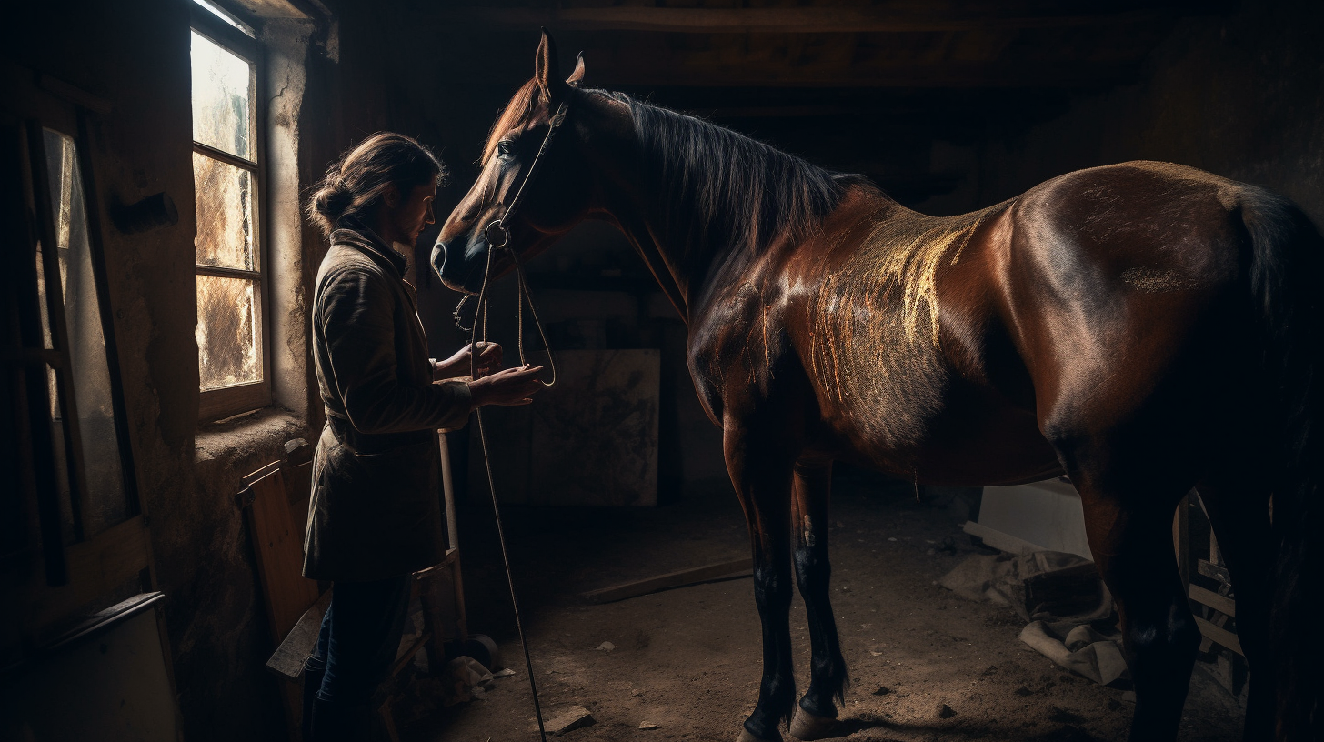 Chevaux dans les résidences d