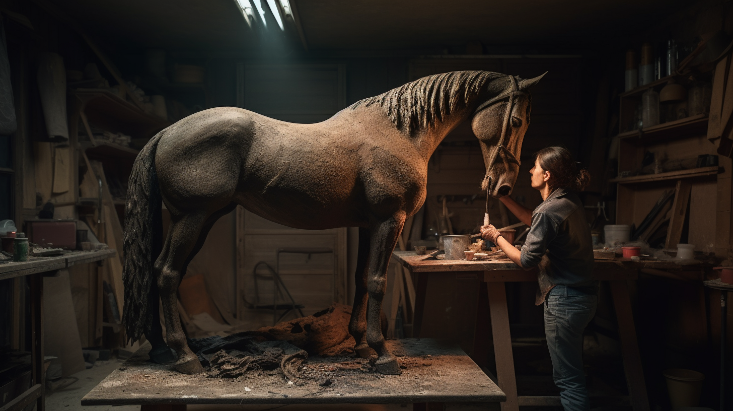 Chevaux dans les résidences d